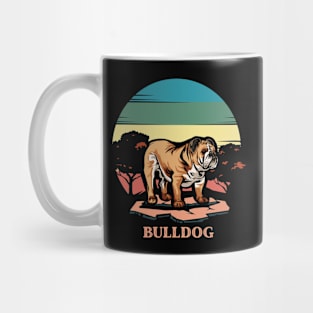 Bulldogs | Retro design for Dog Lovers Mug